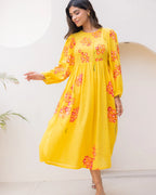 Floral Kota Dress