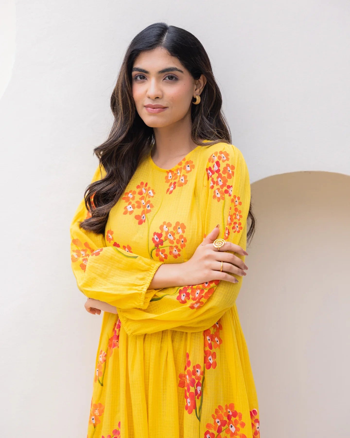 Floral Kota Dress