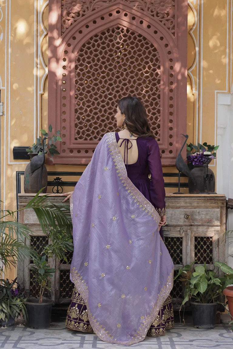 Royal Purple Elegance