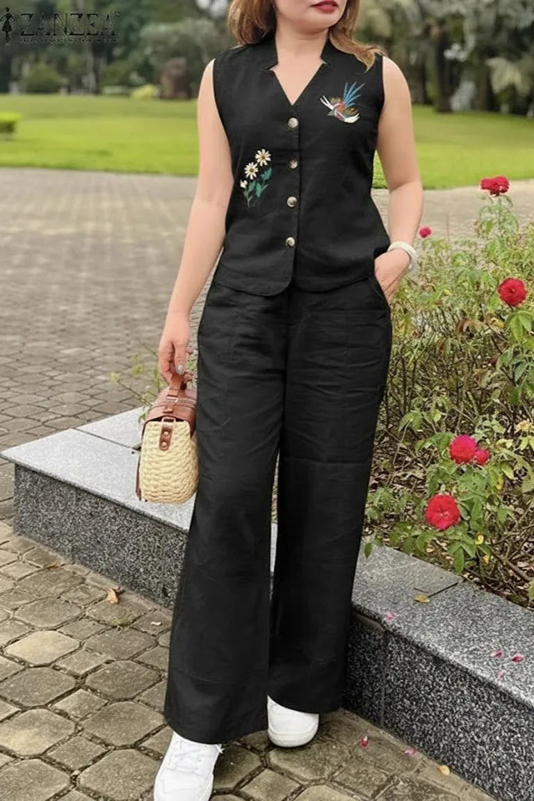 cool Sleeveless cord-Set