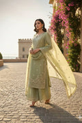Custom Fit Green Ethnic Wear Set