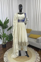 Festive Thread Sequin Anarkali Dress