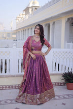 Festive Silk Lehenga Dupatta