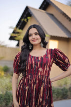 Festive Tiered  Maxi dress