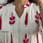 Printed Cotton Kurta Set