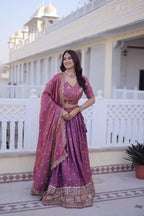Festive Silk Lehenga Dupatta