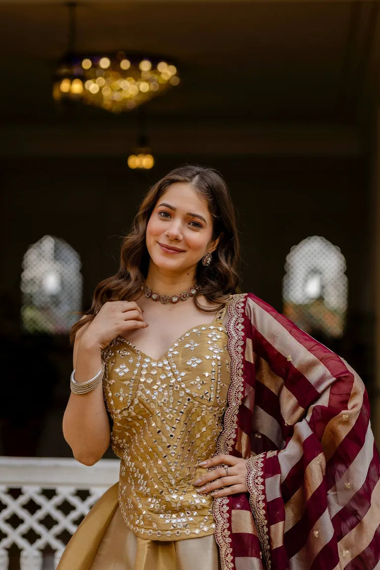 Royal Golden Lehenga