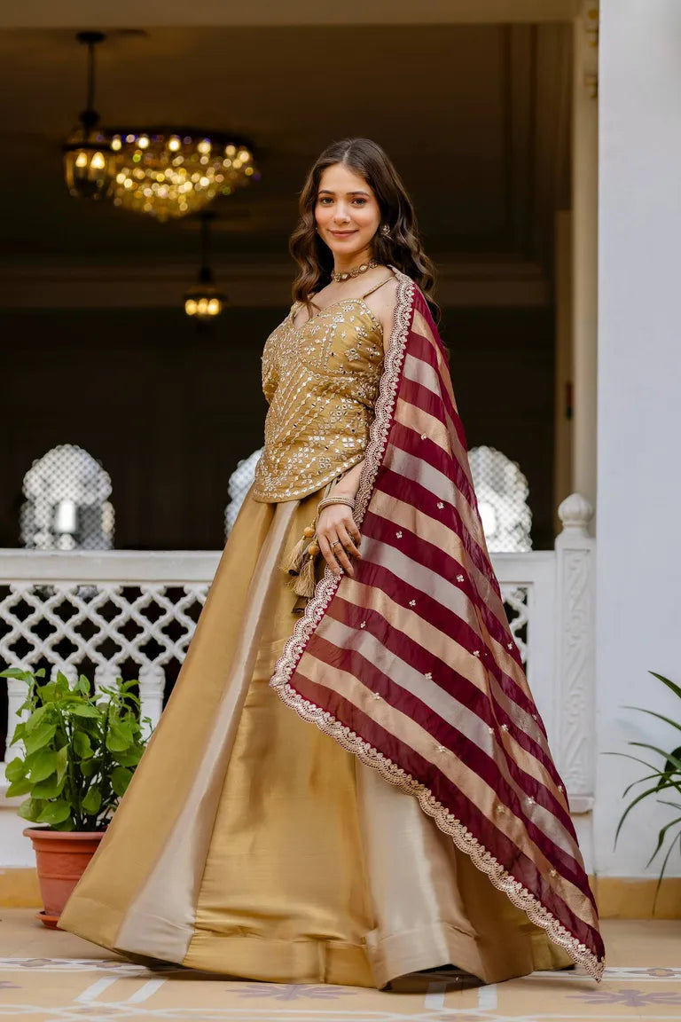Royal Golden Lehenga