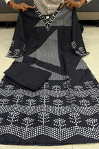 Cotton Slub Printed Kurta Pant Set