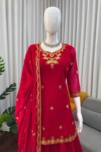 Thread & Sequin Georgette Party Wear Set