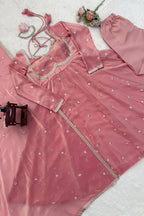 Pink Anarkali Gown