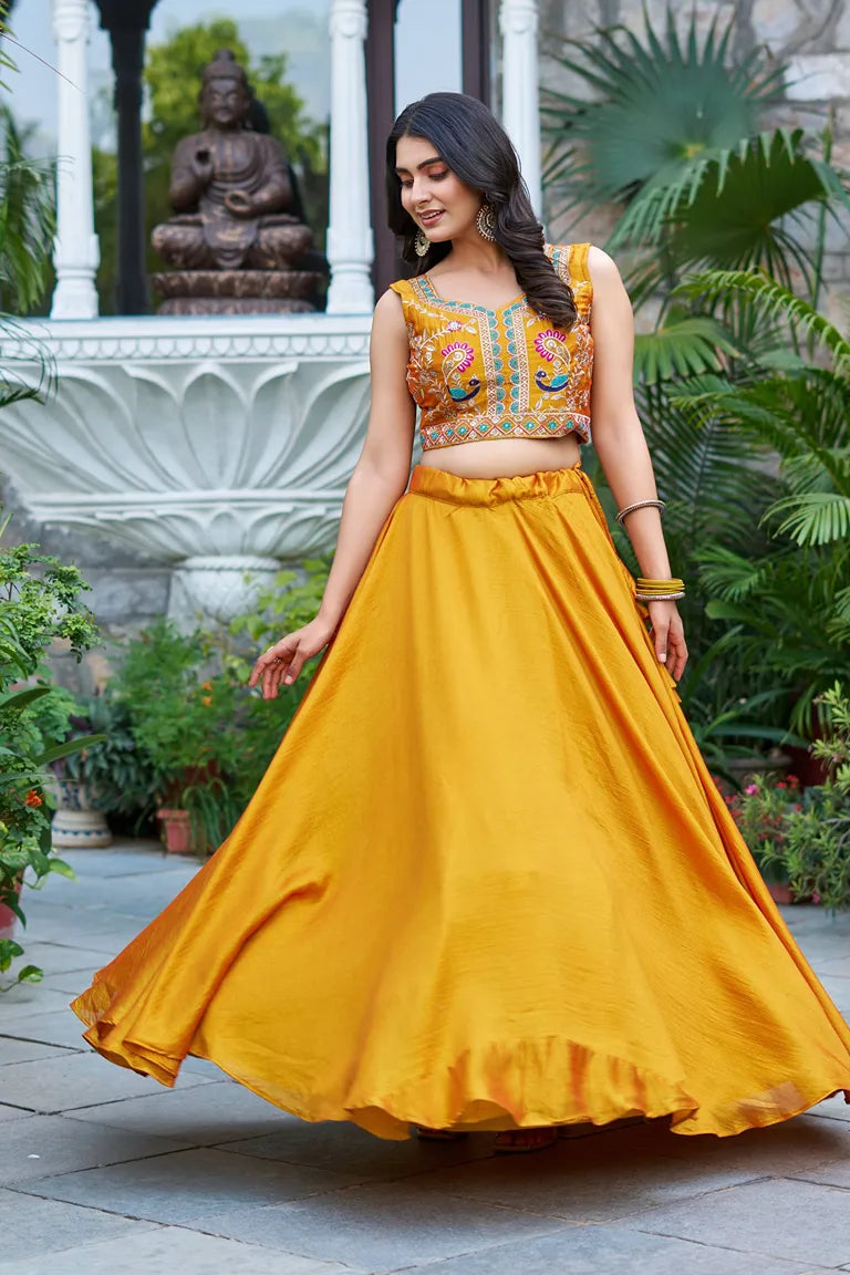 Choli & Skirt with Designer Jacket