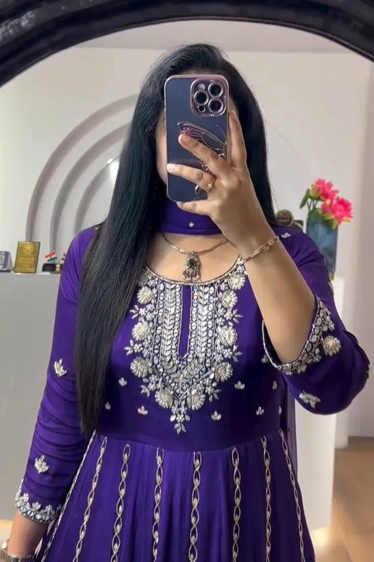 Violet Courtyard Grace