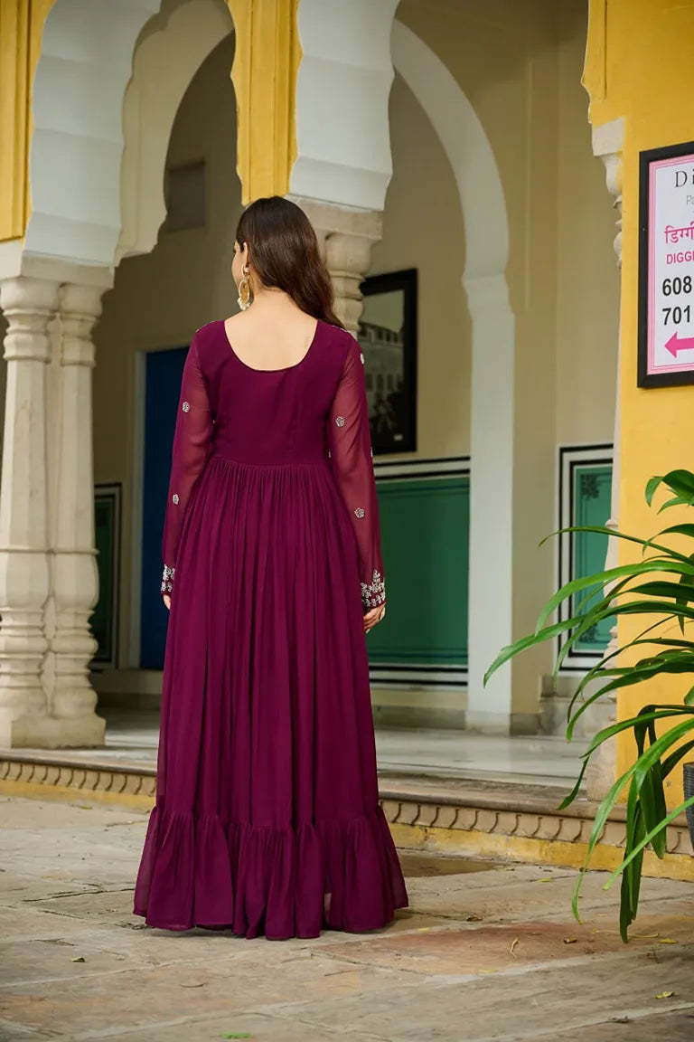 PREMIUM DESIGNER  GOWN-DUPATTA