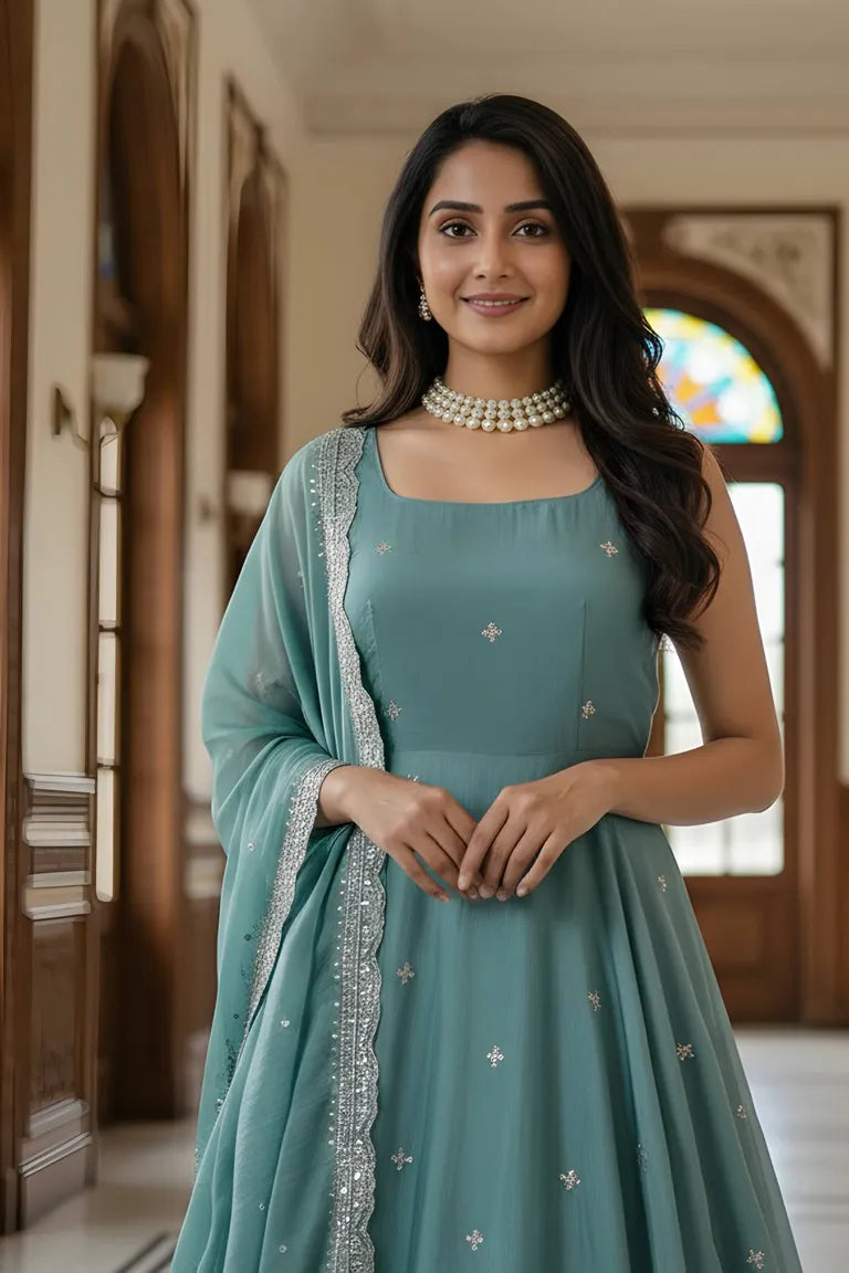 Teal Tides Elegance