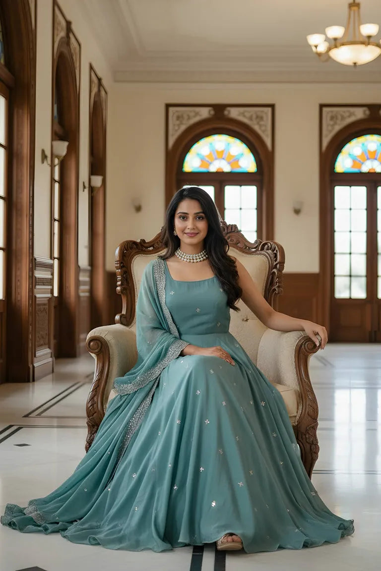 Teal Tides Elegance