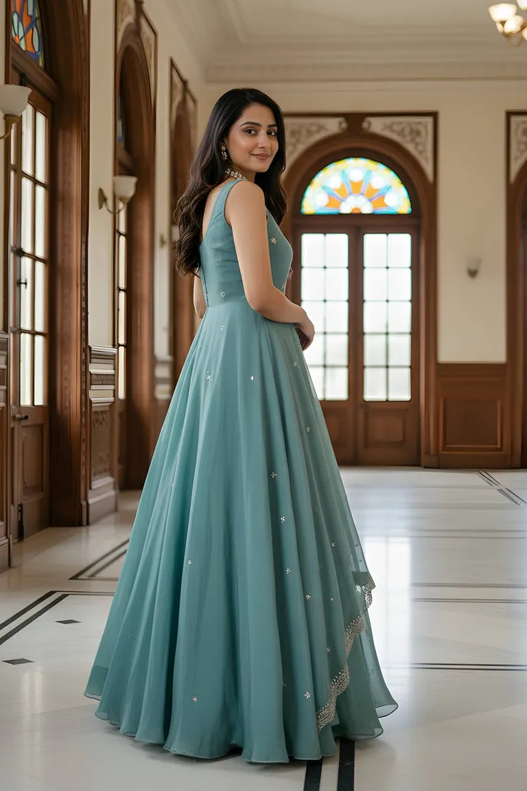 Teal Tides Elegance