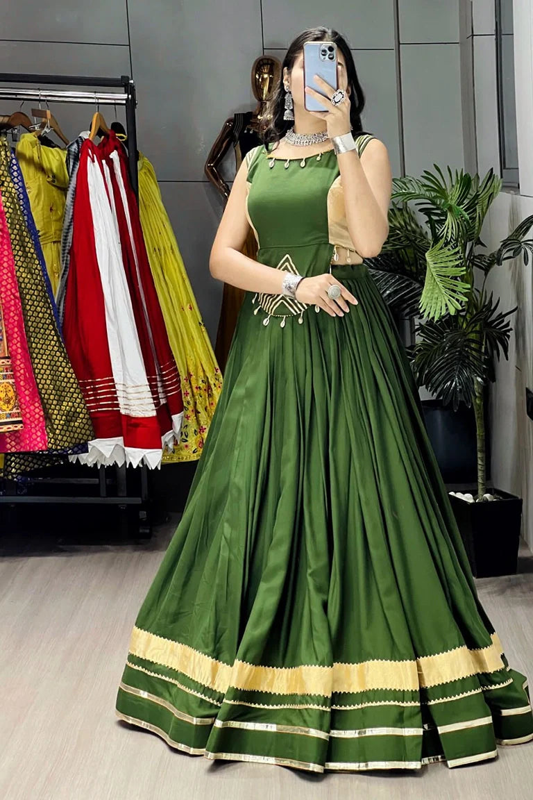 Ethnic Women Lehenga With Fancy Top