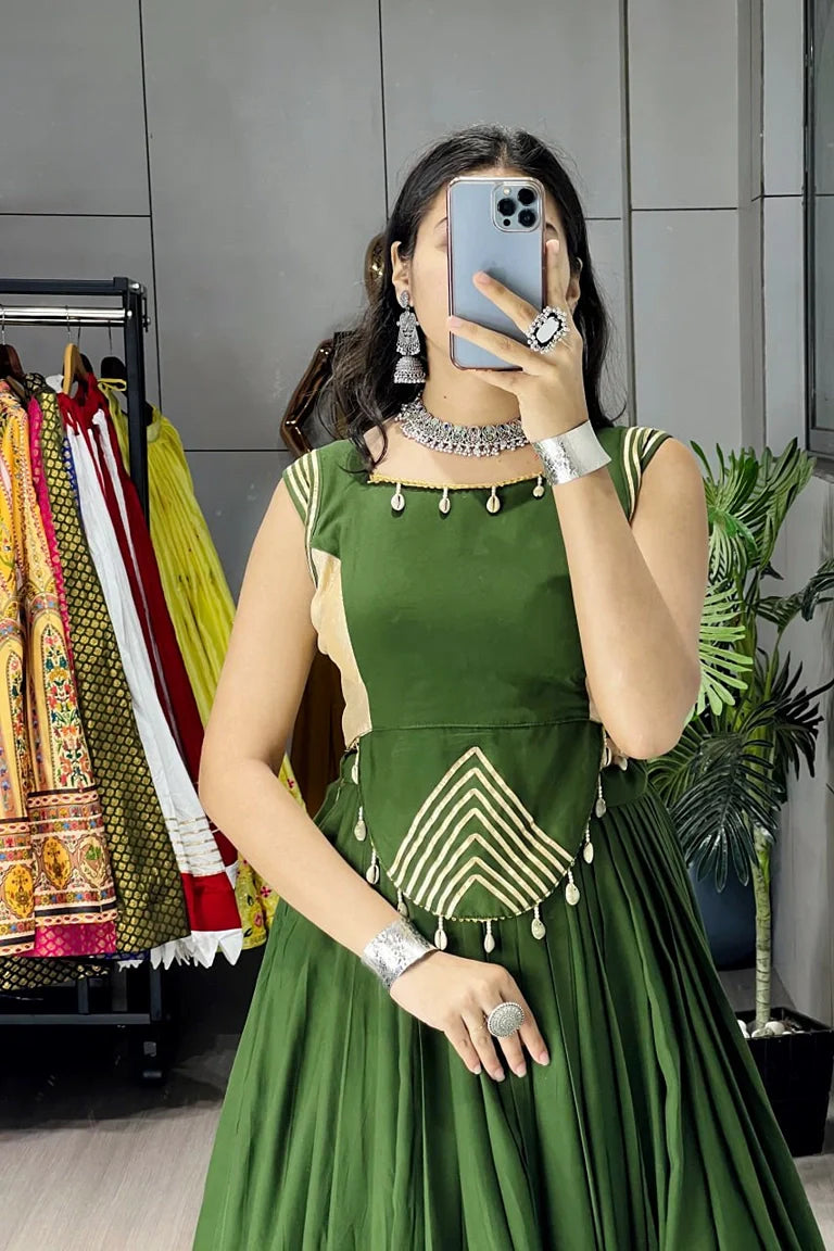 Ethnic Women Lehenga With Fancy Top