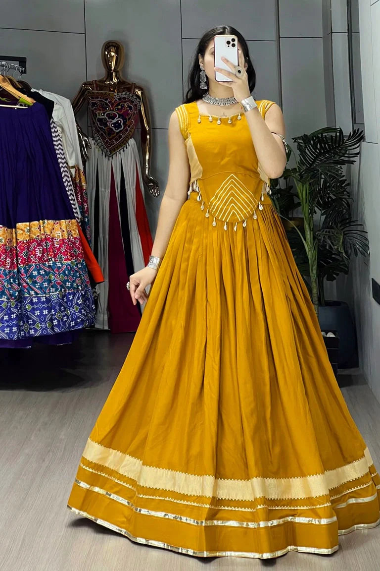 Ethnic Women Lehenga With Fancy Top