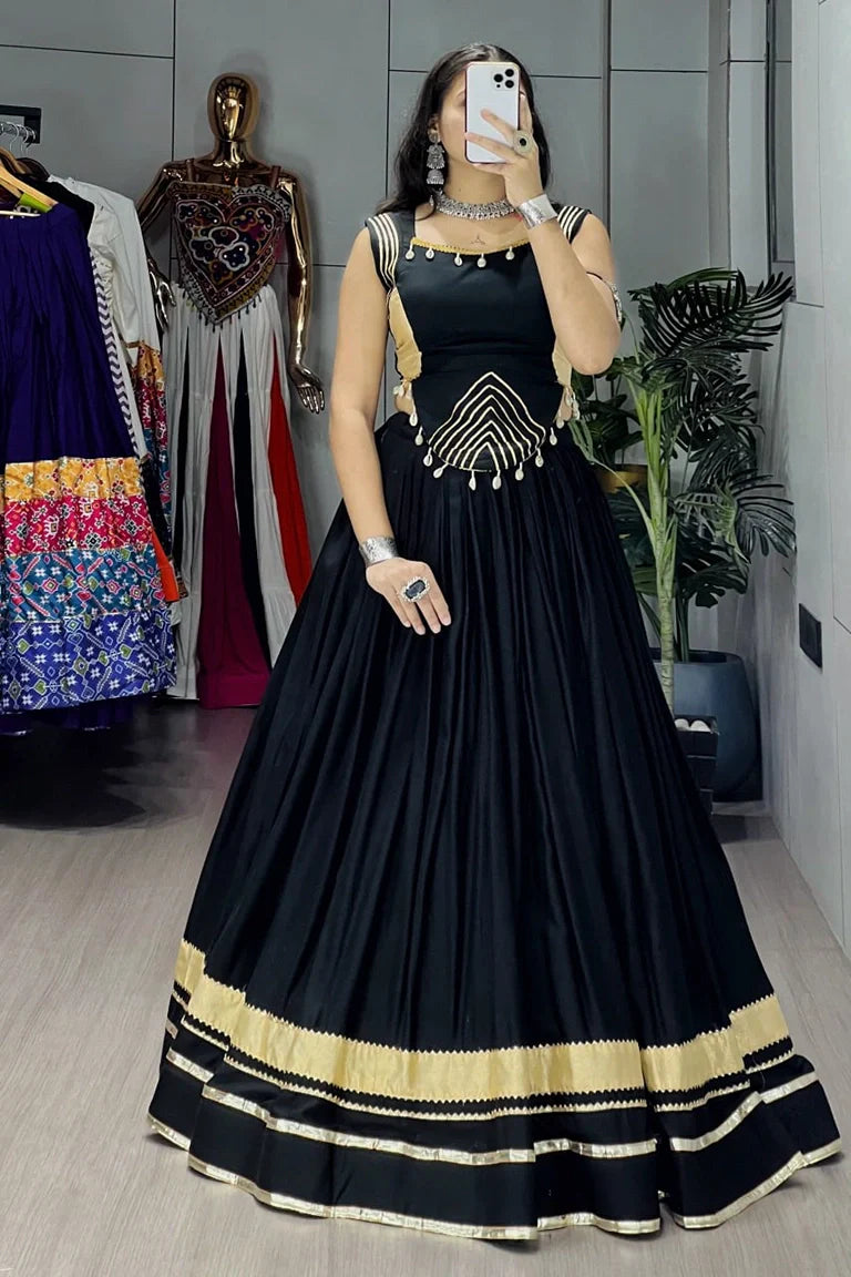 Ethnic Women Lehenga With Fancy Top