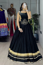 Ethnic Women Lehenga With Fancy Top