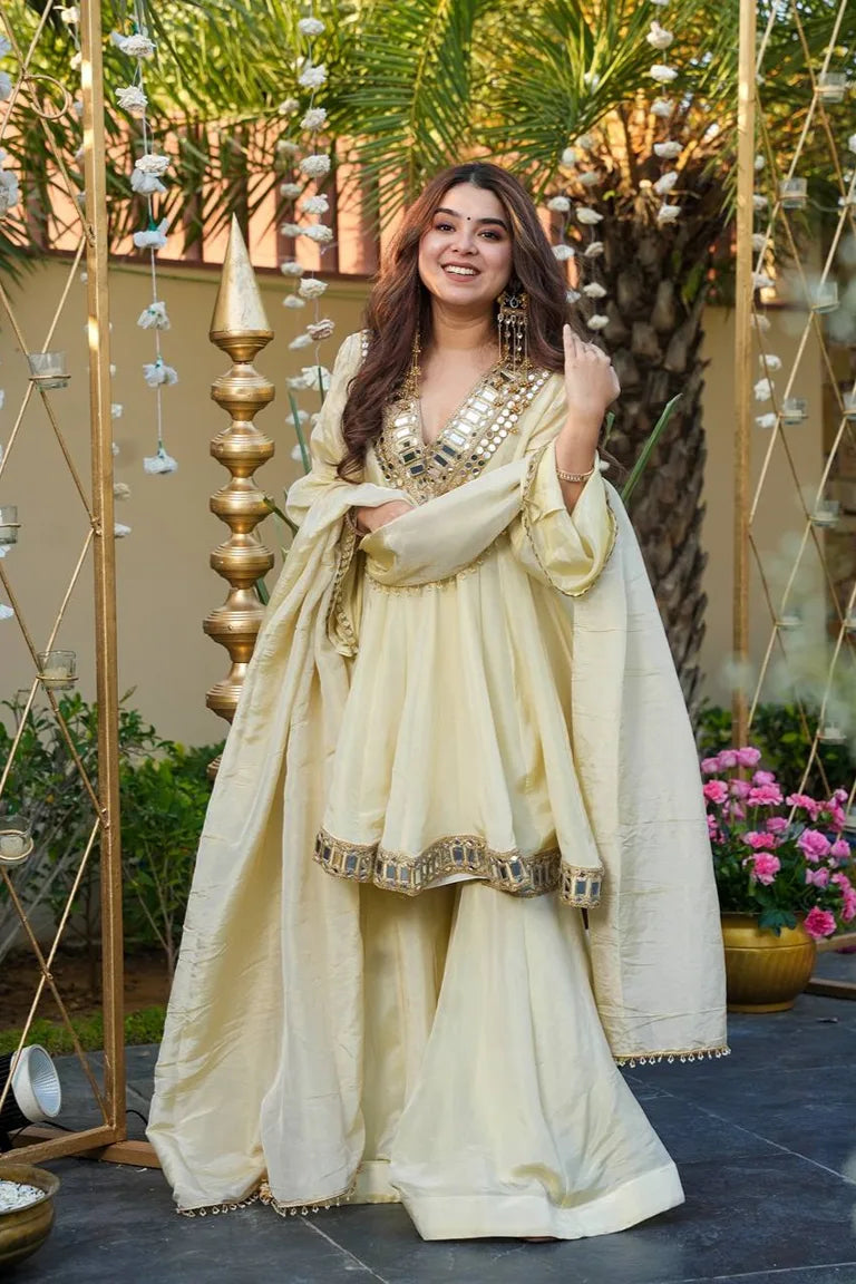 Ivory Gleam Festive Suit