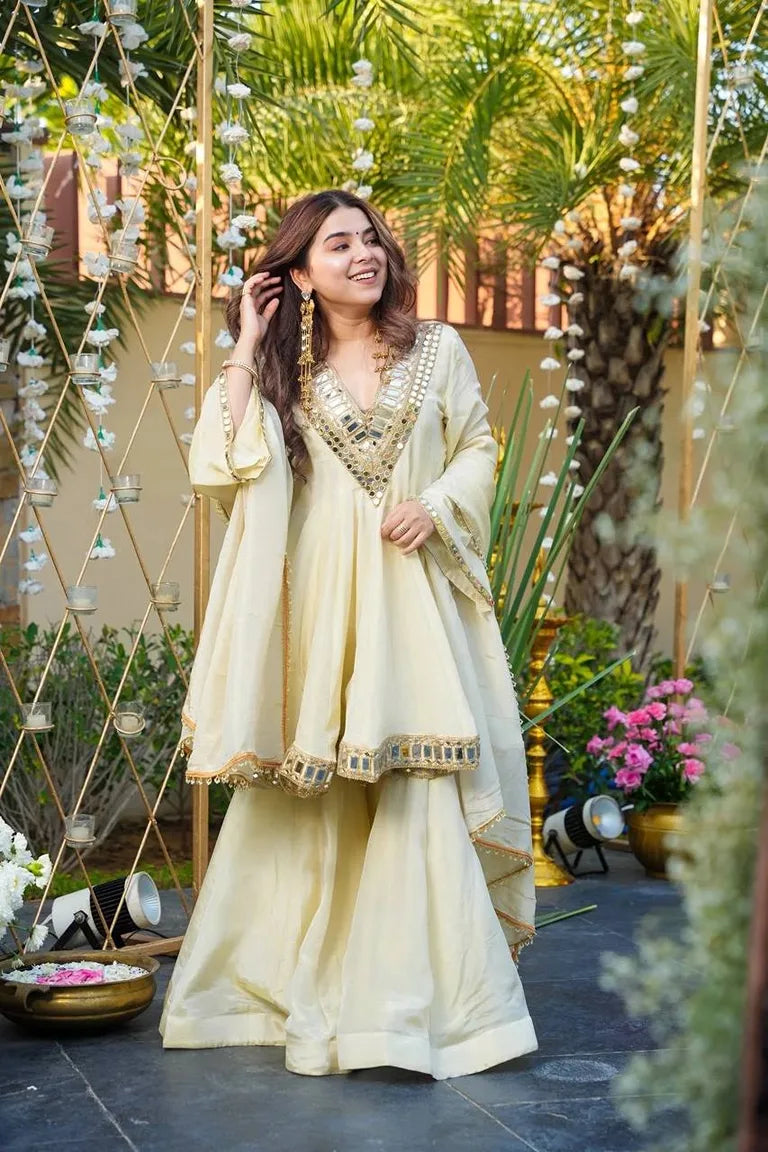 Ivory Gleam Festive Suit