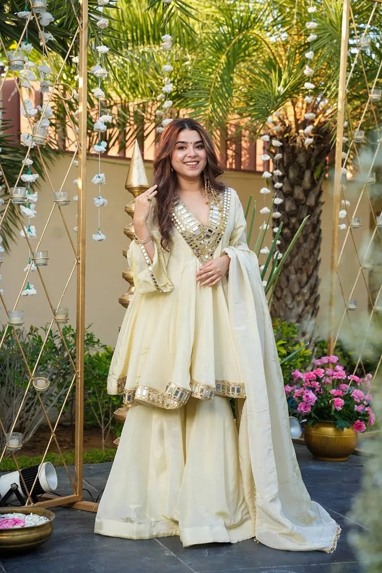 Ivory Gleam Festive Suit