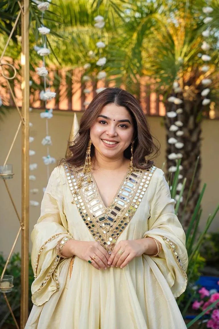 Ivory Gleam Festive Suit