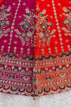 Orange Lehenga Choli