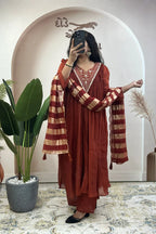 Flared Anarkali Dress