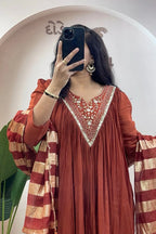 Flared Anarkali Dress
