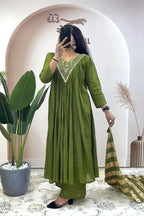 Flared Anarkali Dress