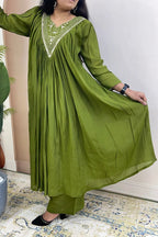 Flared Anarkali Dress