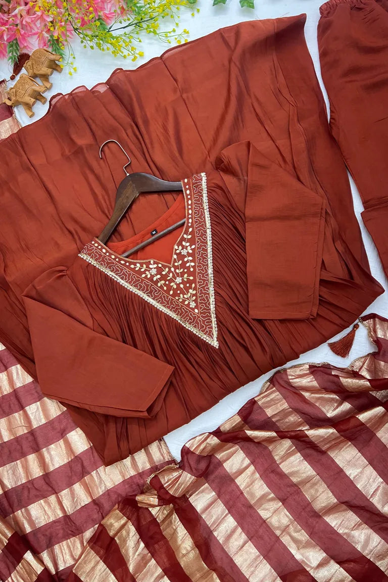 Flared Anarkali Dress