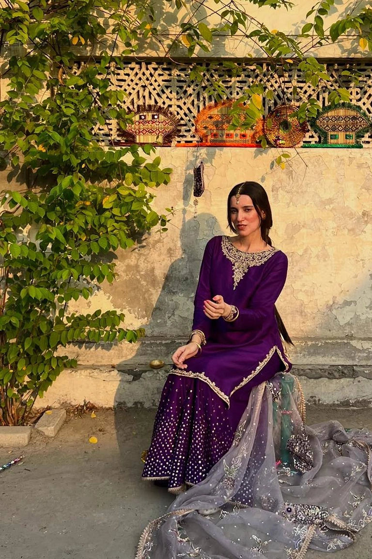 Deep Purple Festive Suit