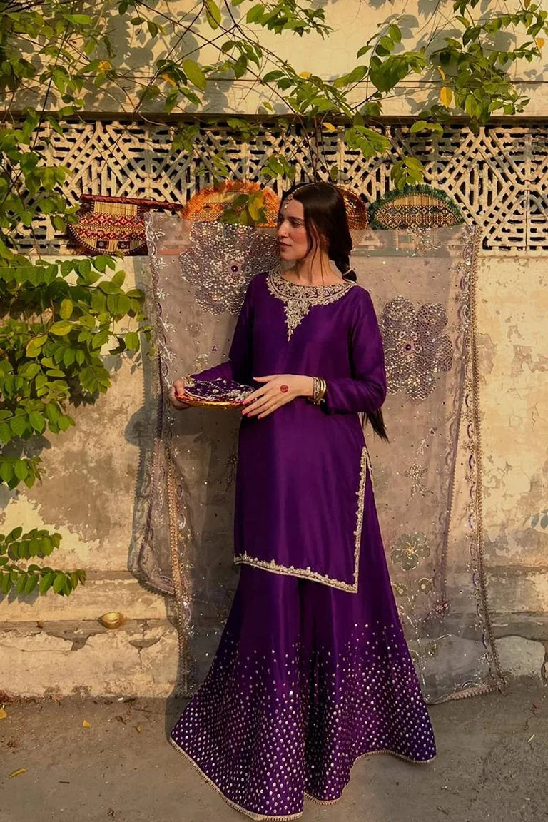 Deep Purple Festive Suit