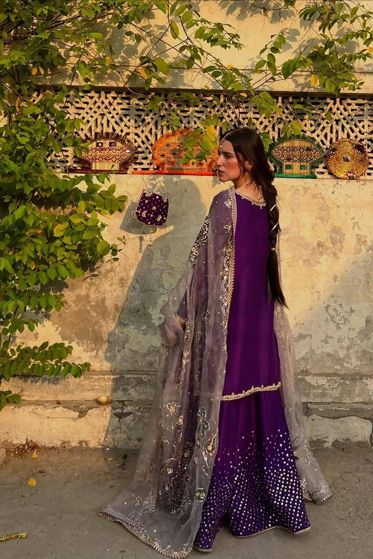 Deep Purple Festive Suit