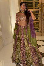 Olive Lehenga Choli