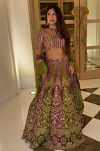 Olive Lehenga Choli