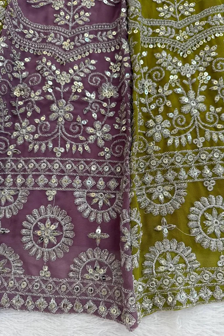 Olive Lehenga Choli