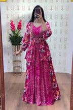 Fuchsia Bloom Raga