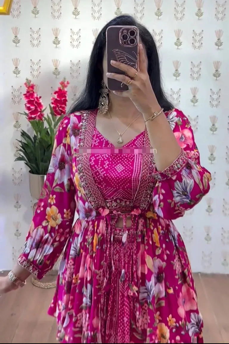 Fuchsia Bloom Raga