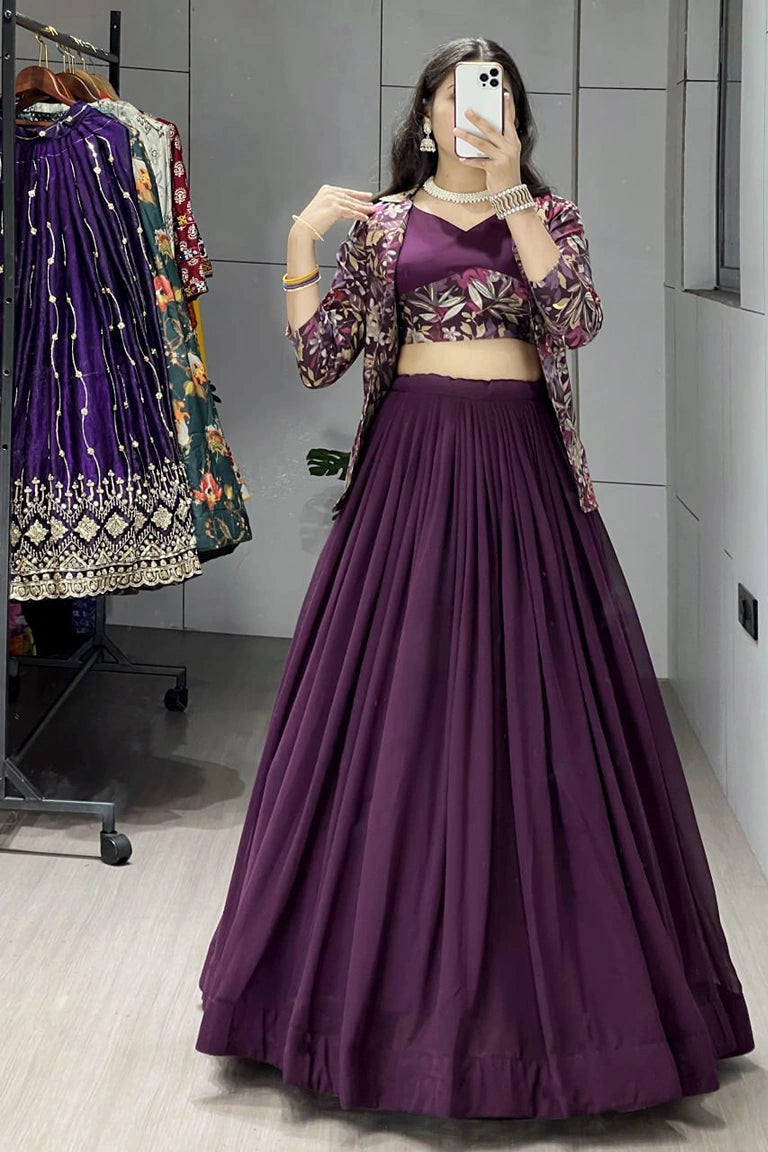 Classical  New Foil Printed Koti Set