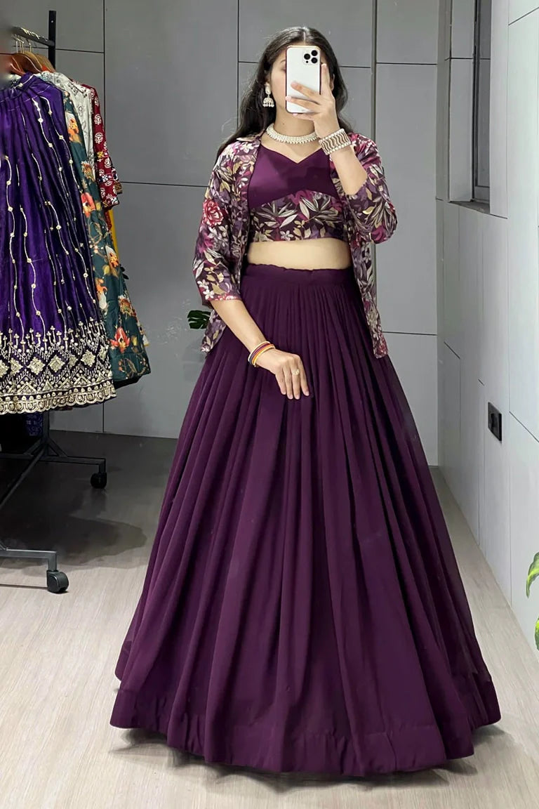 Classical  New Foil Printed Koti Set