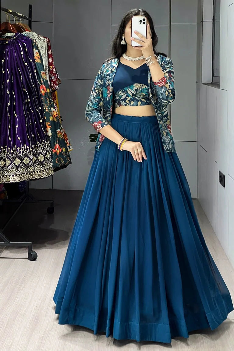 Classical  New Foil Printed Koti Set
