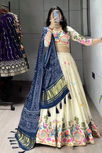Heritage Garden Lehenga-choli
