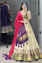 Heritage Garden Lehenga-choli