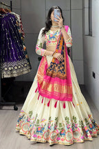 Heritage Garden Lehenga-choli